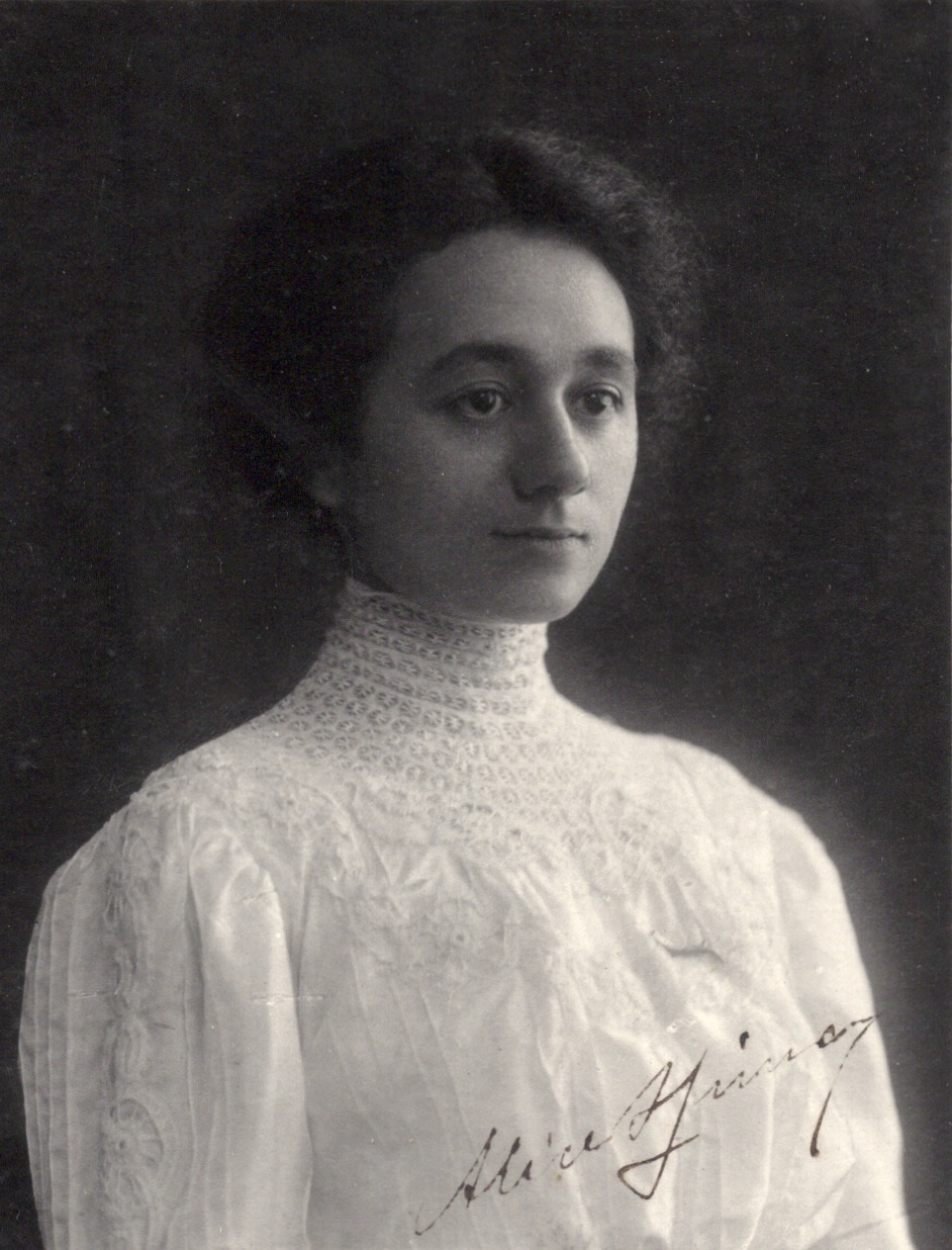 Alice Osimo. Per gentile concessione della famiglia Osimo.